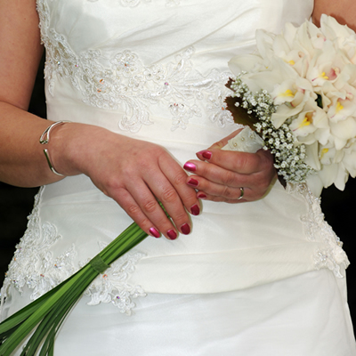 orchid wedding bouquet