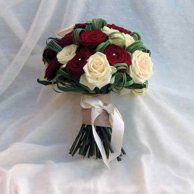 grand prix and vendella bridal bouquet 